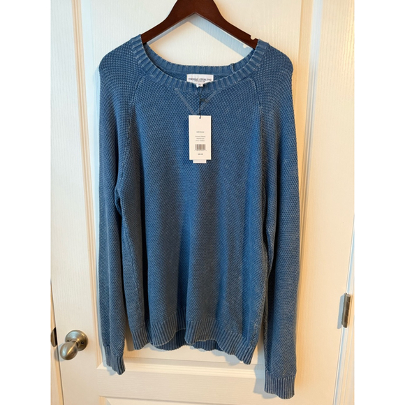Thomas Sterling Other - Men's Thomas Sterling Blue Cotton Sweater Size M